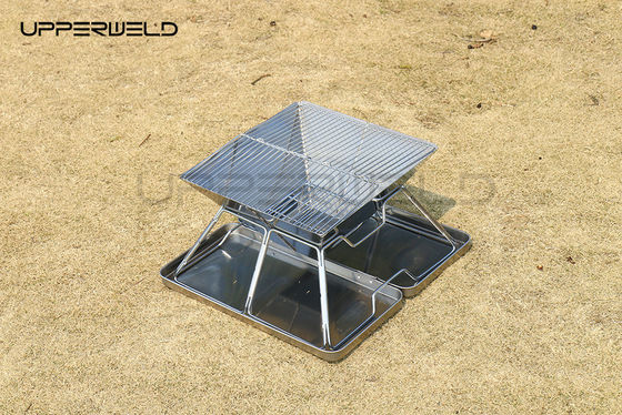 2 kg de acabamento limpo madeira portátil acampamento fogão de grelha de carbono dobrável para viagens ao ar livre