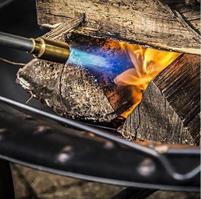 Propano Mapp CGA600 Thread Trigger-Start Torch com bocal de latãoTemperatura da cabeça 1300°C