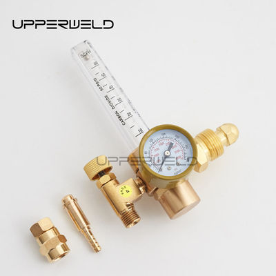 Redutor de gás para máquina de solda Redutor de pressão CO2/argon MIG/TIG Regulador de caudal