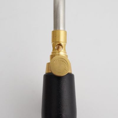 Auto-ignição cabeça de aço inoxidável propano MAPP tocha CGA600 Thread gatilho de partida