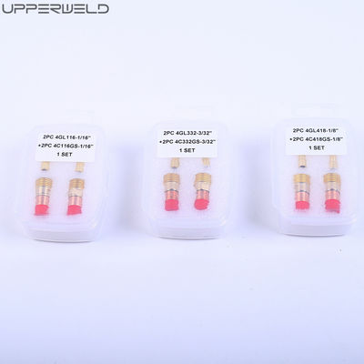 WP-17/18/26 Lente de gás estofada 10 Pyrex Glass Cup Tig Kit de tocha de soldagem para acessórios TIG