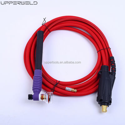 WP 17 18/26 Kit de copos de soldadura TIG com colchetes de copos de vidro Lentes de corpo de gás e bocal de cerâmica
