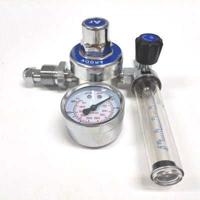 0-25L/min Regulador de fluxo de CO2/gás argônico para solda Mig Tig precisa e consistente