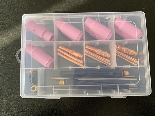 Lentes de gás corpo de recolha para a indústria de corte Tig acessórios WP17 18 26-53N 18 KIT