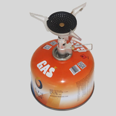 Grill de barbecue de gás de butano de aranha portátil com regulador seguro e portátil