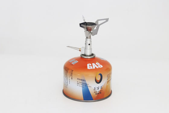 Grill de barbecue de gás de butano de aranha portátil com regulador seguro e portátil
