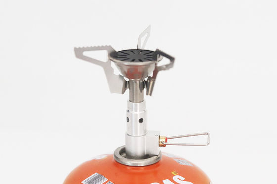 Grill de barbecue de gás de butano de aranha portátil com regulador seguro e portátil