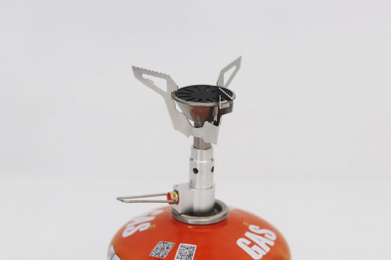 Grill de barbecue de gás de butano de aranha portátil com regulador seguro e portátil