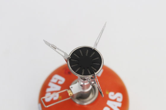 Grill de barbecue de gás de butano de aranha portátil com regulador seguro e portátil