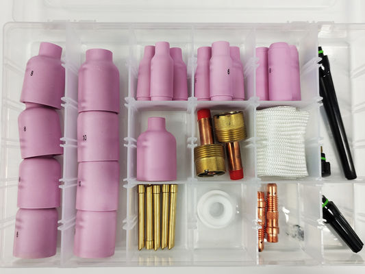 TIG Gas Lens Collet Kit 45V116 1/16' 45V64 3/32' 995795 1/8' para WP17 18 26 Tocha