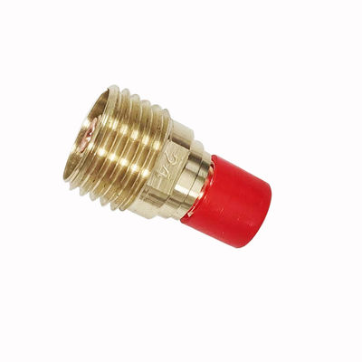 45V 44 2.4mm TIG Soldadura Lente de gás Coletar Corpos para Soldadura Tipo Ar/água resfriado