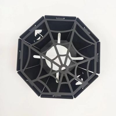 Forno de acampamento ao ar livre não enferrujado queimador de propano preto para viagens e piqueniques