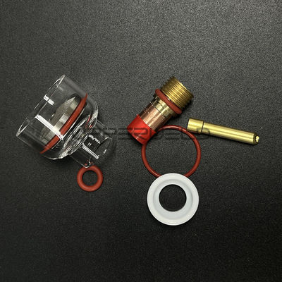 WP17/18/26 53N Kit de tocha de soldagem TIG 4C332GS 2.4mm Tamanho grande com personalização OBM
