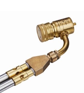 Tocha de aquecimento UP2500-2 Porta-mãos de dupla chama Tocha de gás Mapp para brasagem e solda
