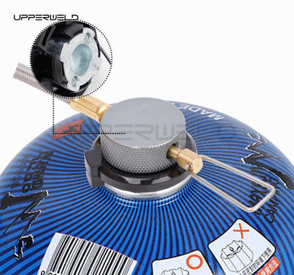 Ferramentas de acampamento ao ar livre Forno de gás durável válvula de cassete Tanque de gás cabeça de conversão adaptador conector de adaptador de garrafa