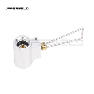 Conversor de conector de garrafa de propano para válvula de queimador de fogão exterior Adaptador de reabastecimento de butano