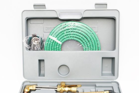Acetileno de entrada 5/8" Conexão superior portavel oxigénio cortar tocha e kit de soldagem