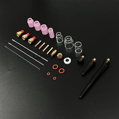 WP9/20 Tocha TIG Lente de gás Queda Coleta Kit Bocal de cerâmica Modelo 53N e 13N Série