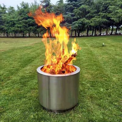 Forno de churrasco portátil de aço inoxidável para acampamento e fogões