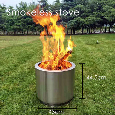 Forno de churrasco portátil de aço inoxidável para acampamento e fogões