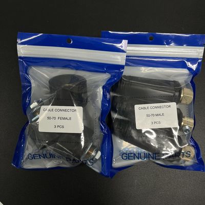 Suporte personalizado OEM 50-70EU Cabos de solda masculino e feminino Conectores rápidos Plug para máquina de solda