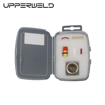 Acessórios TIG Lente de gás Collete de cunha e bocal de vidro Pyrex para WP9 20 Tocha de solda