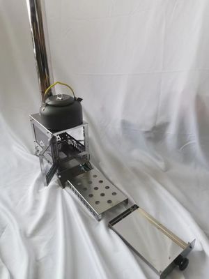 Forno de madeira de escritório compacto e durável para acampar 23*15*17cm Tamanho de armazenamento