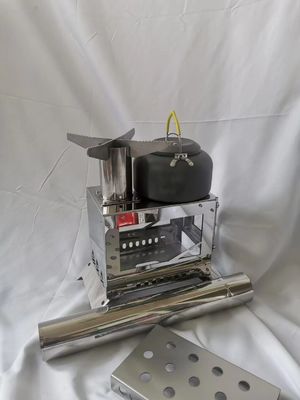 Forno de madeira de escritório compacto e durável para acampar 23*15*17cm Tamanho de armazenamento
