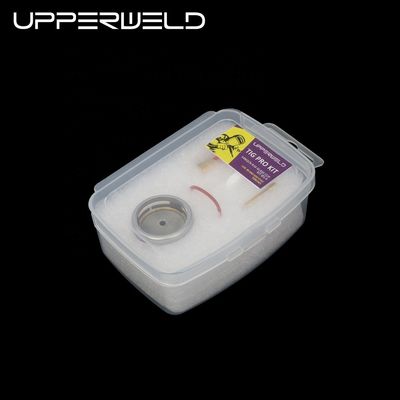 WP9 20 Soldagem Tocha Kit de Copo de Vidro Pyrex 16 54NQCN 2.4MM Lente de Gás Cunha Coletar Fácil