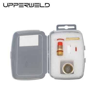 Lente de gás Wedge Collect Pyrex Kit de Copo de Vidro 2,4 mm Claro para WP17 18 26 Tocha de Soldadura