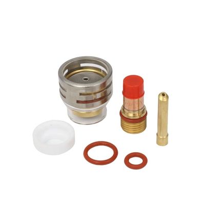 WP17 18 26 Tig Consumíveis Tocha 14 54NQCN Lente de gás Cunha Coletar Kit de Copo de Vidro Pyrex