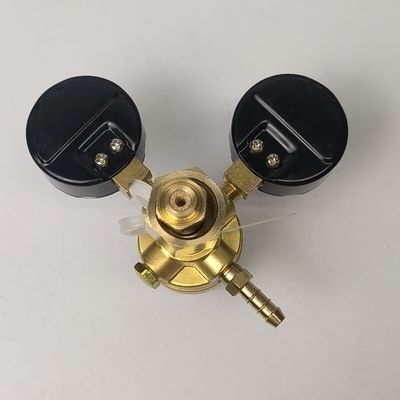 Suporte personalizado OBM Argon/CO2 regulador de gás para solda e corte de medidores duplos