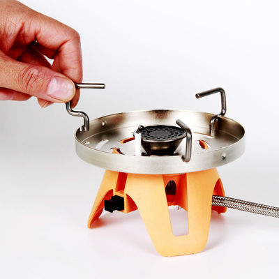 1 kg Conjunto de fogão portátil de fogão a jato Sistema de fogão de mochila e acampamento com cabeça de fogão