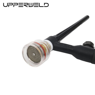 Flexível WP9F 9F 9V 9FV TIG cabeça do corpo da tocha de soldagem com válvula ODM suporte personalizado