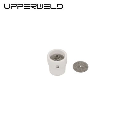 0.05kg Vidro 2,4 mm WP17 18 26 12 53NQCN Copas de solda cerâmicas Tig para consumíveis de tocha Tig