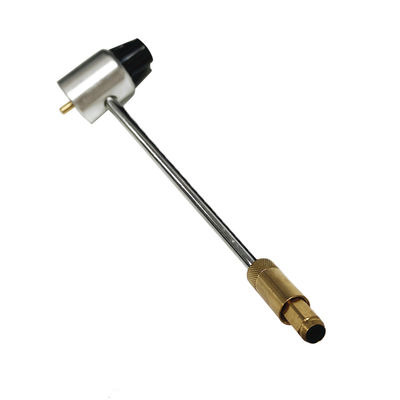 Peças de substituição de fogão de propano circular de prata superior para fogão de campo de kit de churrasco ao ar livre