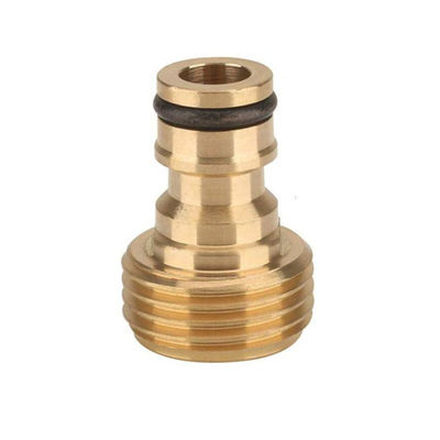 Conector rápido de mangueira de jardim de latão 3/4 polegadas GHT acessórios de mangueira de água masculino e feminino
