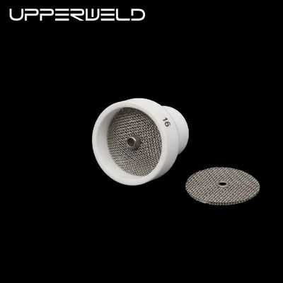 2.4mm Cerâmica Tig copos de soldagem para tocha de soldagem WP17 18 26 24 53NQCN Advanced Glass