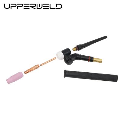 NR17 160AMP Argon TIG Corpo da tocha Copo cerâmico e refrigeração por água para eficiência de solda