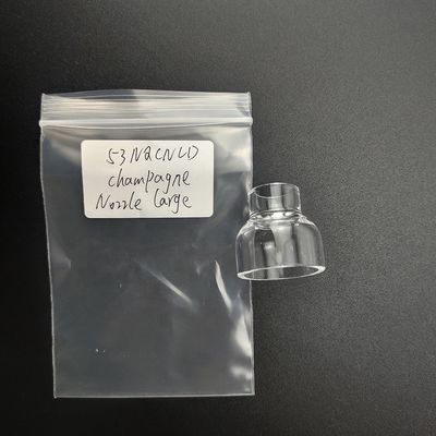 Customização e suporte de OBM 53NQCNLD Tig Soldar Copas de vidro transparente para WP17 18 26