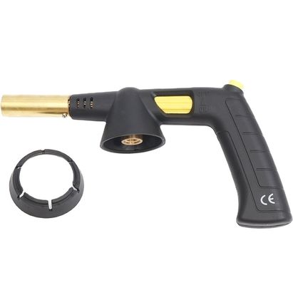 Como mostrado Recarregável Gas Heating Blow Torch Butano Flame Gun Soldagem Gas Torch BBQ Burner