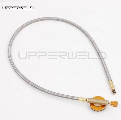 Adaptador de tocha de aquecimento para acampamento ao ar livre para fio de ligação da válvula de controle do tanque plano superior