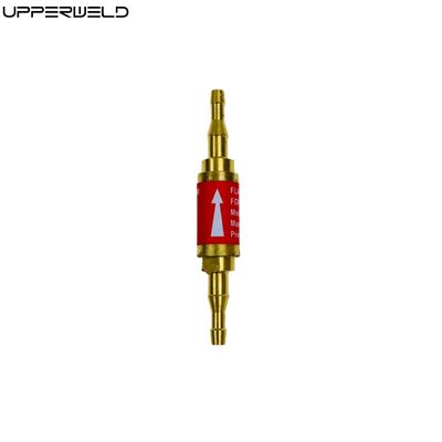 Adaptador de corte de retenção de oxigénio acetileno flashback para regulador de pressão