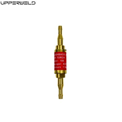 Adaptador de corte de retenção de oxigénio acetileno flashback para regulador de pressão