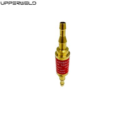 Adaptador de corte de retenção de oxigénio acetileno flashback para regulador de pressão