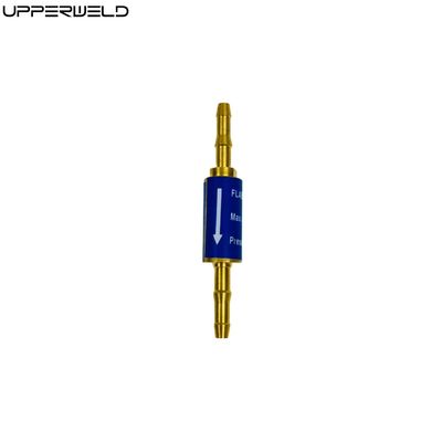 6 mm/8 mm/10 mm Arrestador de flashback de acetileno de oxigénio para soldagem Adaptador de gás de tocha de corte