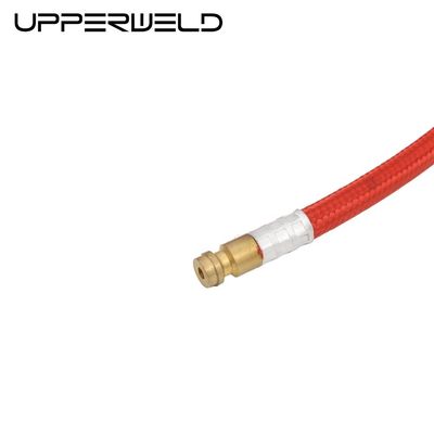 Suporte personalizado ODM WT125 TIG Soldagem Tocha com Red Cable Glass Cup e Lente de Gás