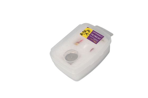 Superiores 24 53NQCN WP9 20 2.4mm TIG Consumíveis de Soldadura Kit de Copo de Vidro Pyrex para Soldadura