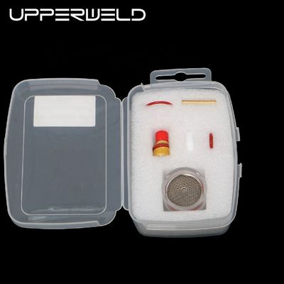 Superiores 24 53NQCN WP9 20 2.4mm TIG Consumíveis de Soldadura Kit de Copo de Vidro Pyrex para Soldadura