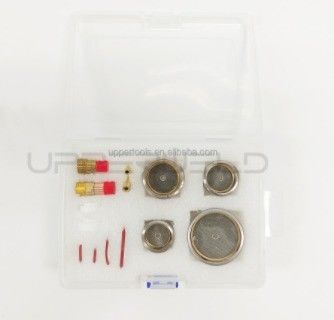 Pyrex Glass Nozzle Upper WP9 20 17 18 26 54NQCN 12 14 16 24 2.4mm Tig Kit de acessórios
